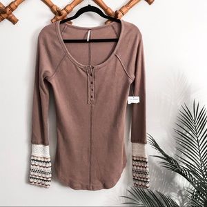 Free People | Newbie Ski Lodge Cuff Thermal